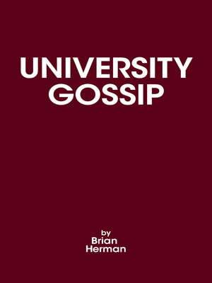 cover image of University Gossip